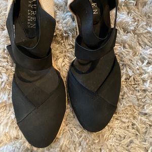 Lauren Black Espadrilles